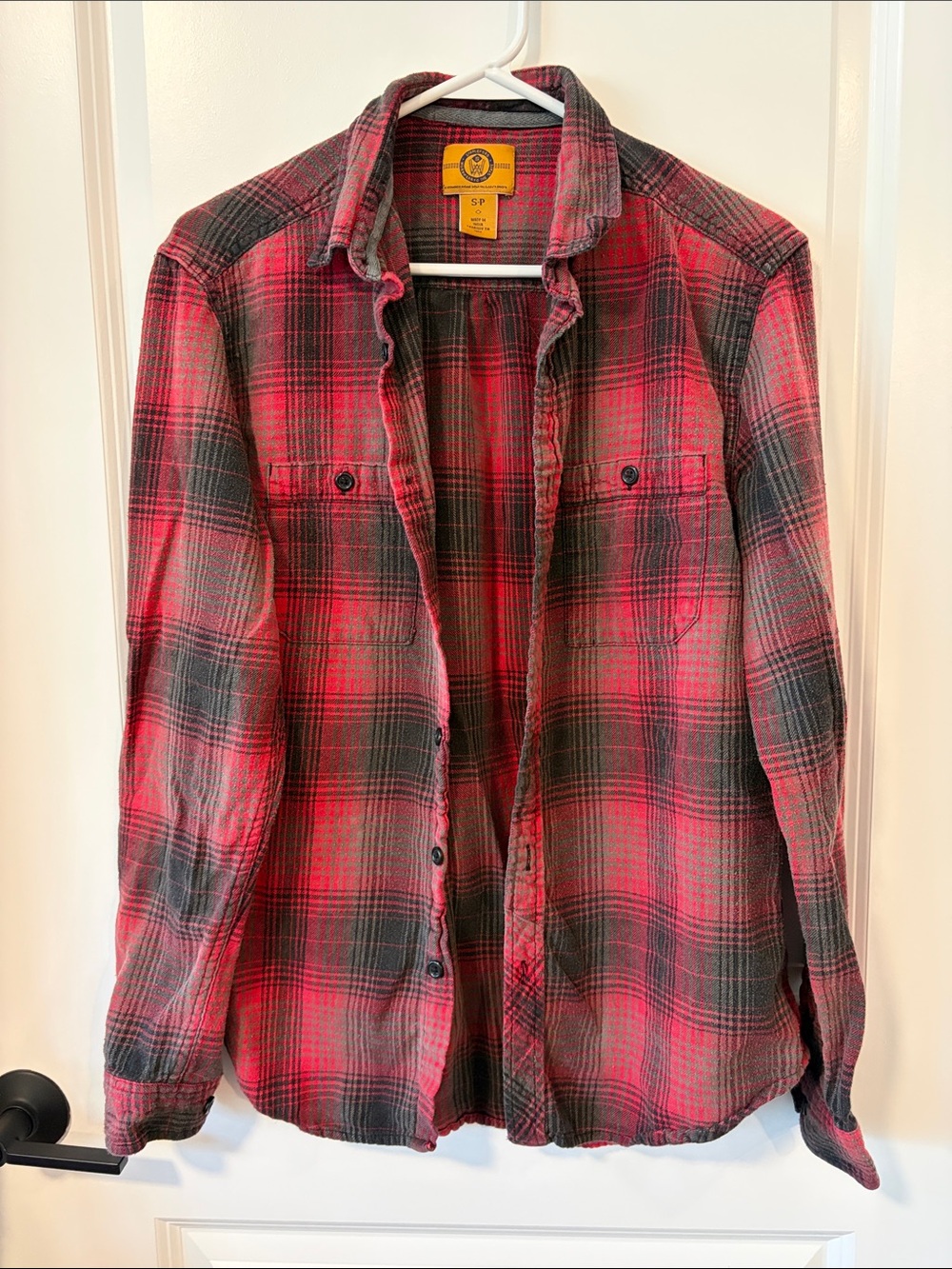 Red Plaid Flannel Shirt